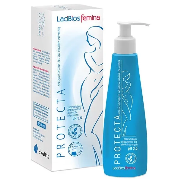 Lacibios Femina Protecta, specjalistyczny żel do higieny intymnej, 150 ml