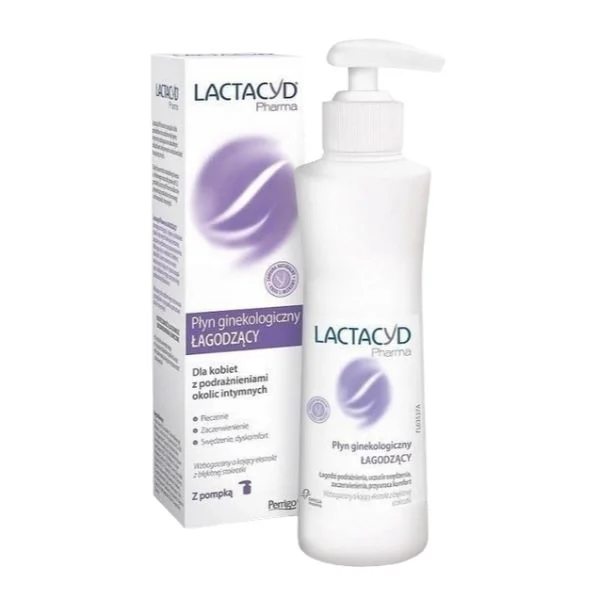 Lactacyd Pharma, łagodzący płyn do higieny intymnej, 250 ml