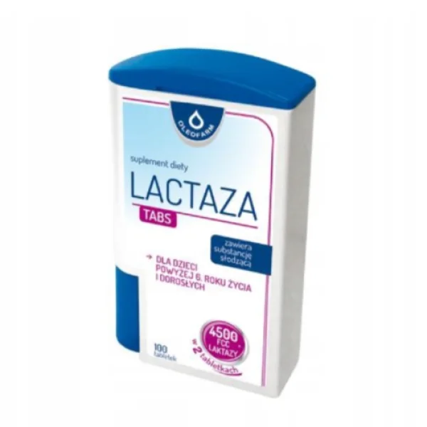 Lactaza Tabs, 100 tabletek