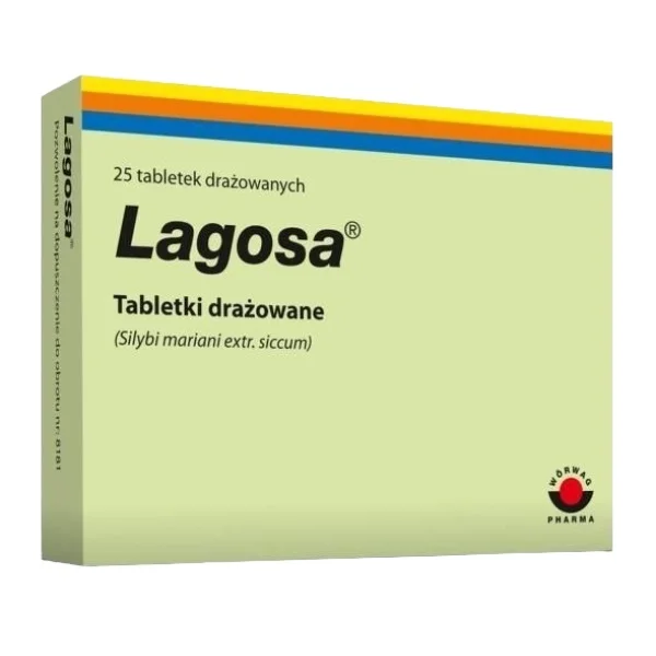 Lagosa 150 mg, 25 tabletek drażowanych