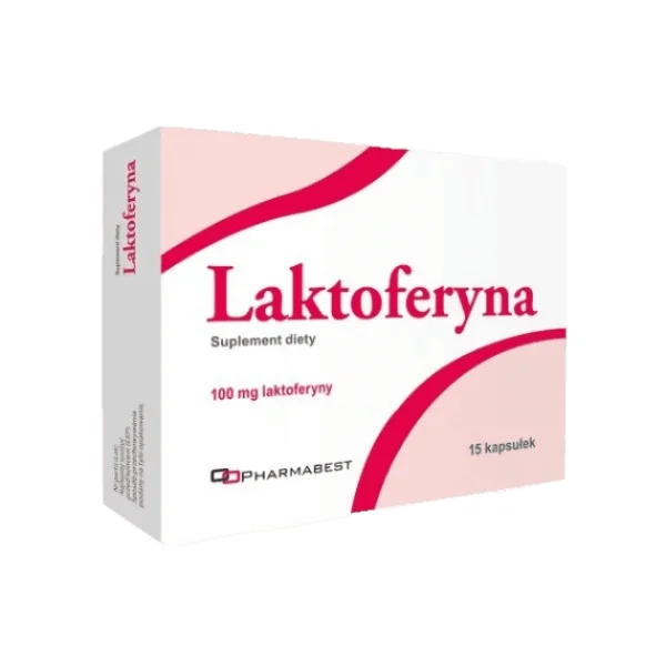 Pharmabest Laktoferyna, 15 kapsułek