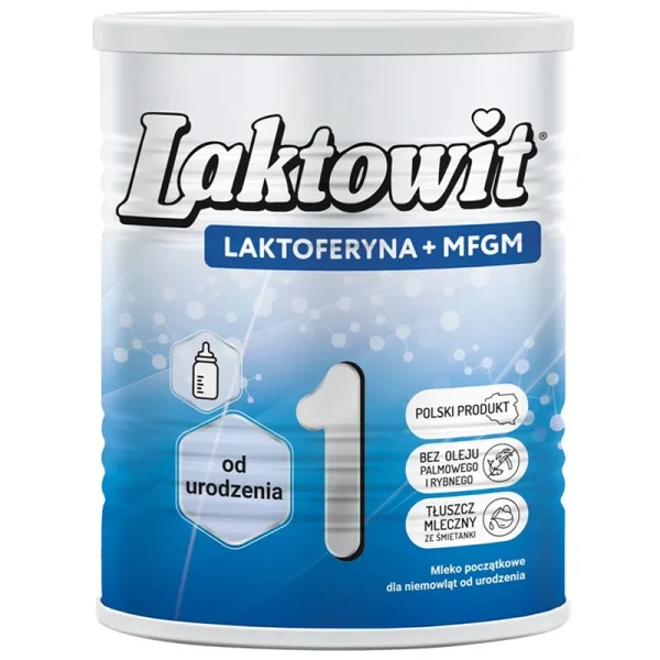 Laktowit 1, mleko początkowe, od urodzenia, 850 g