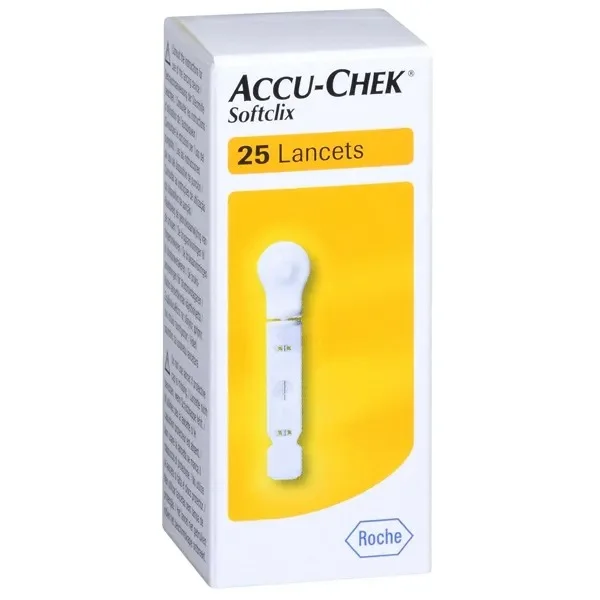 Accu-Chek Softclix, lancety, 25 sztuk