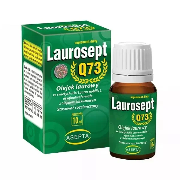 Laurosept Q73, olejek laurowy, 10 ml