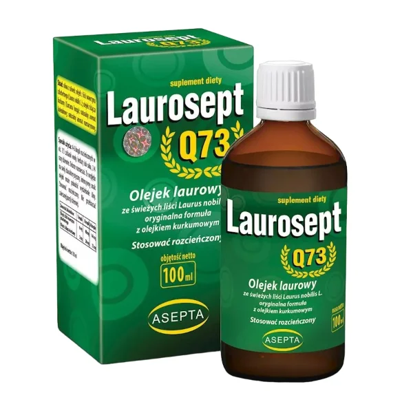 Laurosept Q73, olejek laurowy, 100 ml