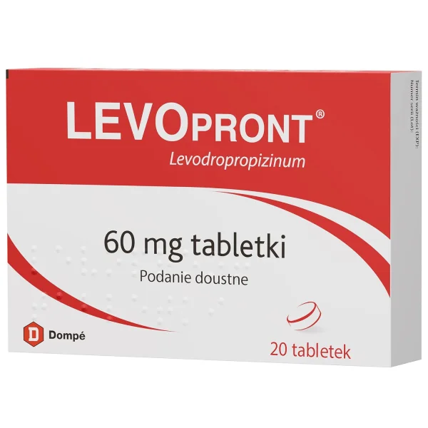 Levopront 60 mg, 20 tabletek
