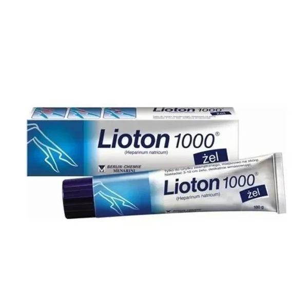 Lioton 1000 8,5 mg/g, żel, 100 g