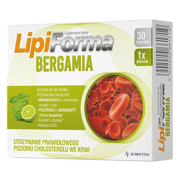 LipiForma Bergamia, 30 kapsułek
