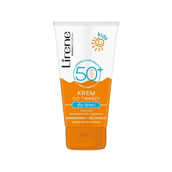 Lirene Sun Kids, krem do twarzy dla dzieci, SPF 50+, 50 ml