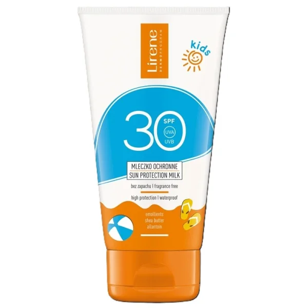 Lirene Sun Kids, mleczko ochronne dla dzieci, SPF 30, 150 ml