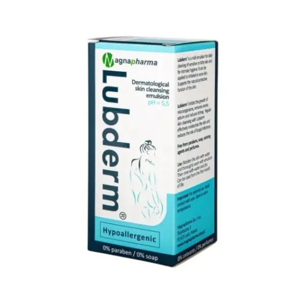Lubderm, dermatologiczna emulsja do mycia, 150 ml