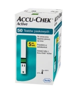 Accu-Chek Active, paski testowe do glukometru, 50 sztuk