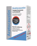 Acetocaustin, terapia kwasowa na brodawki, roztwór, 2 ml
