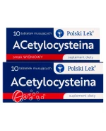 Acetylocysteina, 10 tabletek musujących