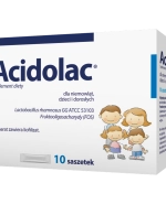 Acidolac, liofilizat doustny dla niemowląt, dzieci i dorosłych, 10 saszetek