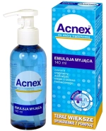 Acnex, emulsja myjąca, do skóry trądzikowej, 140 ml