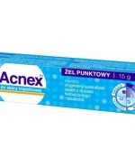 Acnex, żel punktowy do skóry trądzikowej, 15 g
