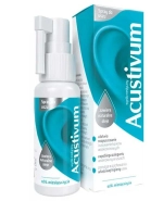 Acustivum, spray do higieny uszu, dla dzieci od 6 miesiąca i dorosłych, 20 ml