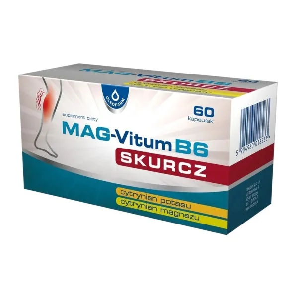 Mag-Vitum B6 Skurcz, 60 kapsułek
