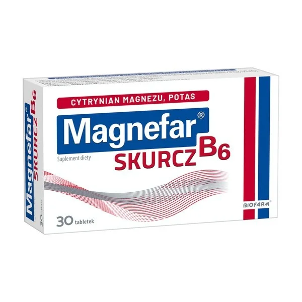 magnefar-b6-skurcz-30-tabletek