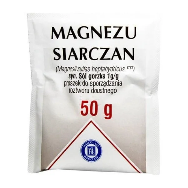 Magnezu siarczan (sól gorzka), 50 g