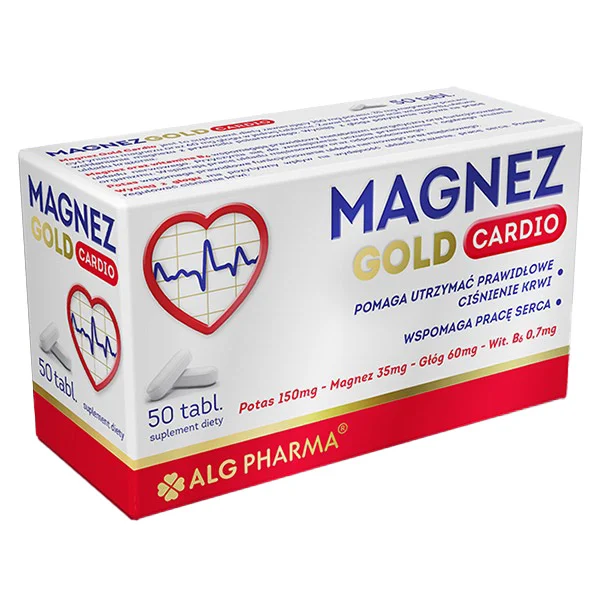 Magnez Gold Cardio, 50 tabletek