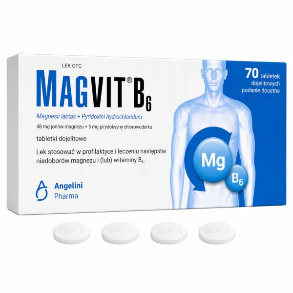 Magvit B6, 70 tabletek