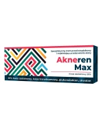 Akneren Max, specjalistyczny krem przeciwtrądzikowy i rozjaśniający przebarwienia, 30 g