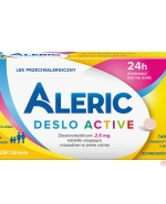Aleric Deslo Active 2,5 mg, 10 tabletek ulegających rozpadowi w jamie ustnej