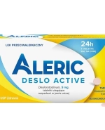 Aleric Deslo Active 5 mg, 10 tabletek ulegających rozpadowi w jamie ustnej