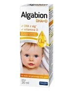 Algabion DHA + D, dla dzieci od pierwszego dnia życia, 20 ml
