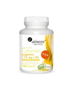 Aliness Cytrynian Magnezu 125 mg z Witaminą B6, 100 tabletek