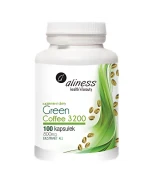 Aliness Green Coffee 3200, 100 kapsułek