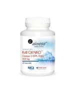 Aliness Krill Oil NKO Omega-3 500 mg, 60 kapsułek