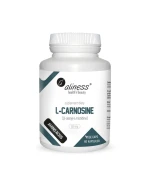 Aliness L-Carnosine, L-karnozyna 500 mg, 60 kapsułek