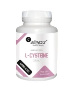 Aliness L-Cysteine, L-cysteina 500 mg, 100 kapsułek