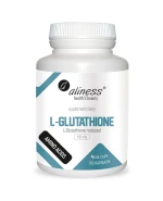 Aliness L-Glutathione Reduced, L-glutatnion zredukowany 500 mg, 100 kapsułek