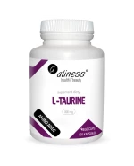 Aliness L-Taurine, L-tauryna 800 mg, 100 kapsułek