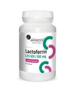 Aliness Lactoferrin LFS 95% 100 mg, 60 kapsułek