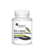 Aliness Olej z nasion czarnuszki  1000 mg, 60 kapsułek