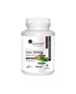 Aliness Tulsi 300 mg, święta bazylia, 90 kapsułek