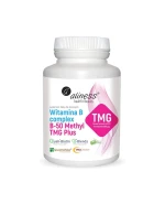 Aliness Witamina B Complex B50 Methyl TMG Plus, 100 kapsułek