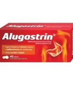 Alugastrin 340 mg, smak miętowy, 40 tabletek do rozgryzania i żucia