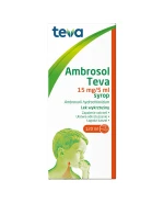 Ambrosol Teva 15 mg/ 5 ml, syrop, 120 ml