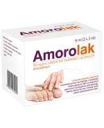 Amorolak 50 mg/ml, lakier do paznokci leczniczy, 2 x 3 ml