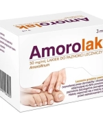 Amorolak 50 mg/ml, lakier do paznokci leczniczy, 3 ml