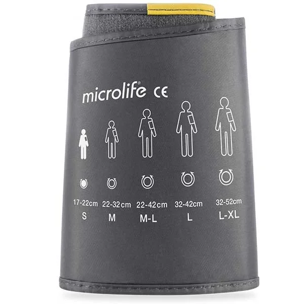 Microlife, mankiet do ciśnieniomierzy serii B, czarny, rozmiar S, 17-22 cm, 1 sztuka