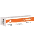 Anusir, maść kojąco-nawilżająca do pielęgnacji skóry okolic odbytu, 30 g
