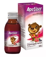 Apetizer, syrop dla dzieci powyżej 3. roku życia, smak malinowo-porzeczkowy, 100 ml
