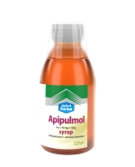 Apipulmol (2 g + 90 mg)/ 100 g, syrop na uporczywy i męczący kaszel, 120 ml